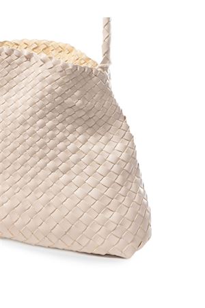 Beige Leather Santa Maria Mini S. Croce Bag DRAGON DIFFUSION | 8700DGS6MATSAND